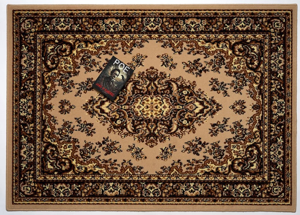 Spoltex, Kusový koberec Samira New Beige 12001-050, 240x320, béžová, chodba / predsieň