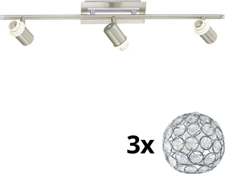 Eglo - LED Bodové svietidlo MY CHOICE 3xE14/40W/230V chróm