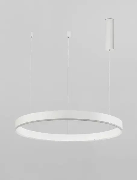LED luster Motif 60 biele CCT s diaľkovým ovládaním