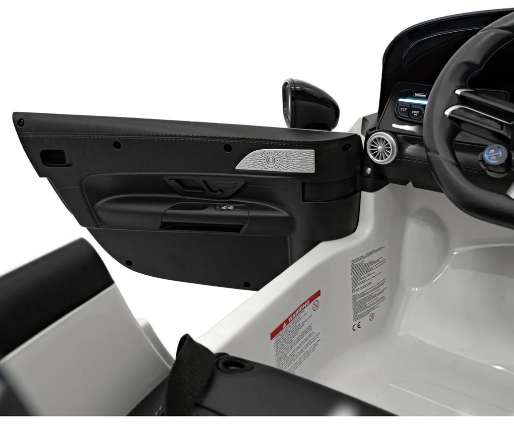 Elektrické autíčko Mercedes Benz AMG SL63 - biele