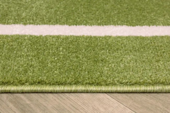 Koberec CLARA KIDS 02922A Ihrisko zelený / krémový