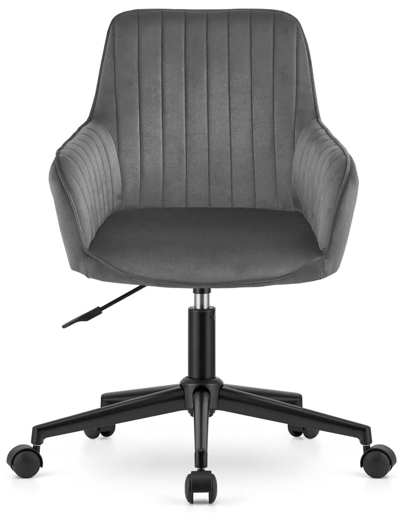 Sivé kancelárske kreslo ROXY
