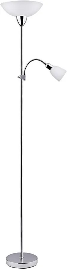 Rabalux 4059 - Stojaca lampa DIANA 1xE27/60W + E14/40W