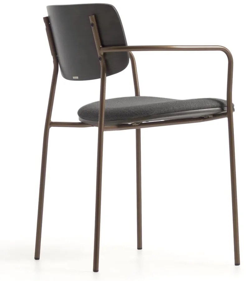 Sivá jedálenská stolička Maureen – Kave Home