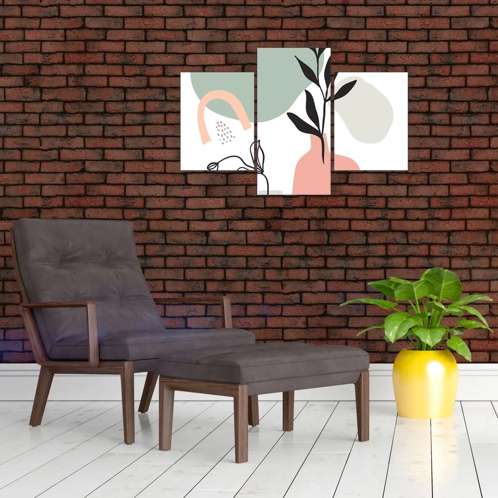 Obraz - Kvety vo váze N⁰3 (90x60 cm)