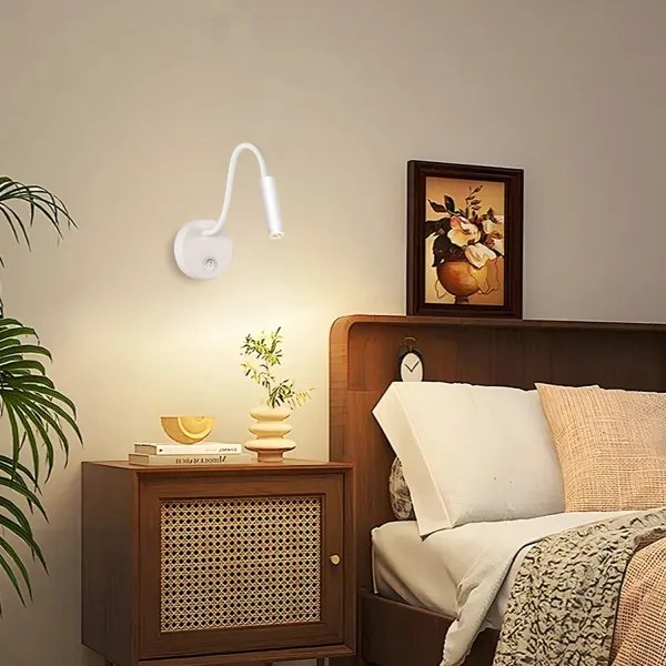 Brilagi - LED Flexibilná nástenná lampa MAYA LED/3W/230V 4000K biela