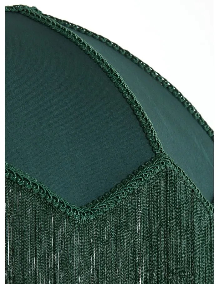 Závesné svietidlo v petrolejovej farbe s textilným tienidlom ø 40 cm Malacia – Light &amp; Living