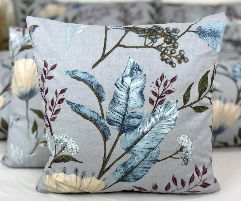 INTERMEDIC SK Obliečka na vankúš Lúka - sivá 40x40 cm