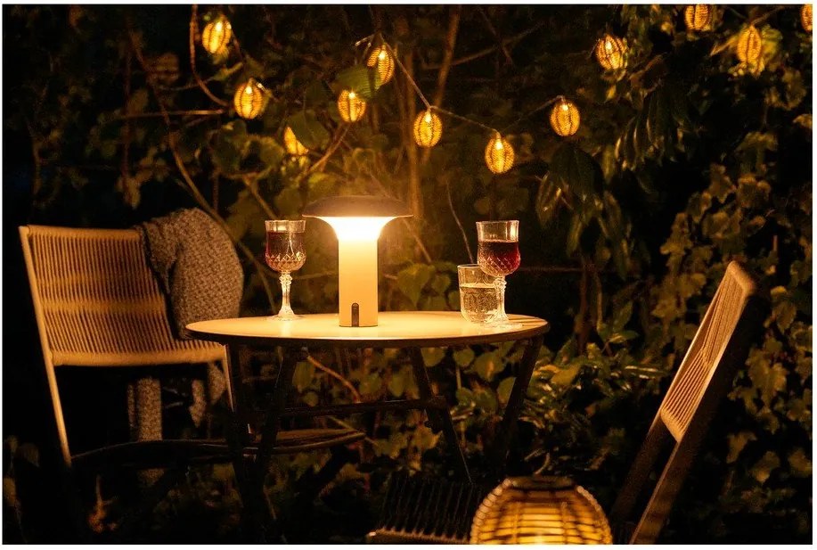 LED stolové/prenosné vonkajšie svietidlo na USB ø 18 cm Ramsey – House Nordic