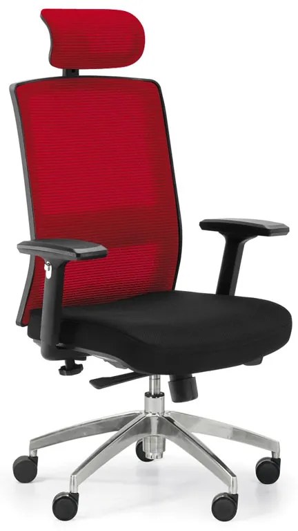 Kancelárska stolička ALTA MF, červená