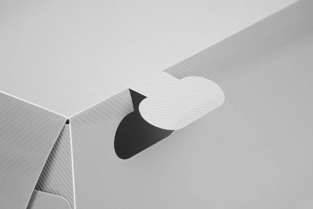 Sada 10 ks boxov na topánky OSLO sivá