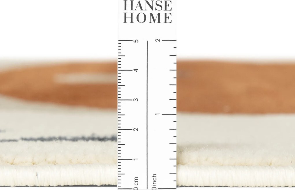 Hanse Home, Detský koberec Adventures 106421 Cream Multicolor kruh, 160x160 (priemer) kruh, viacfarebná, detská izba