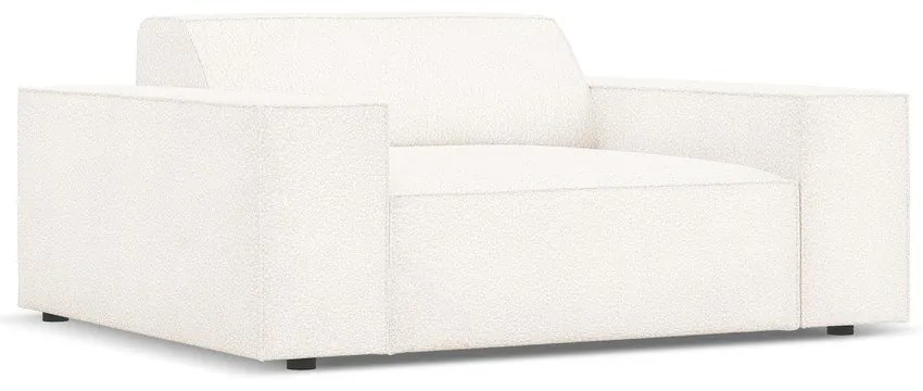 Béžové kreslo z textílie bouclé Jodie – Micadoni Home