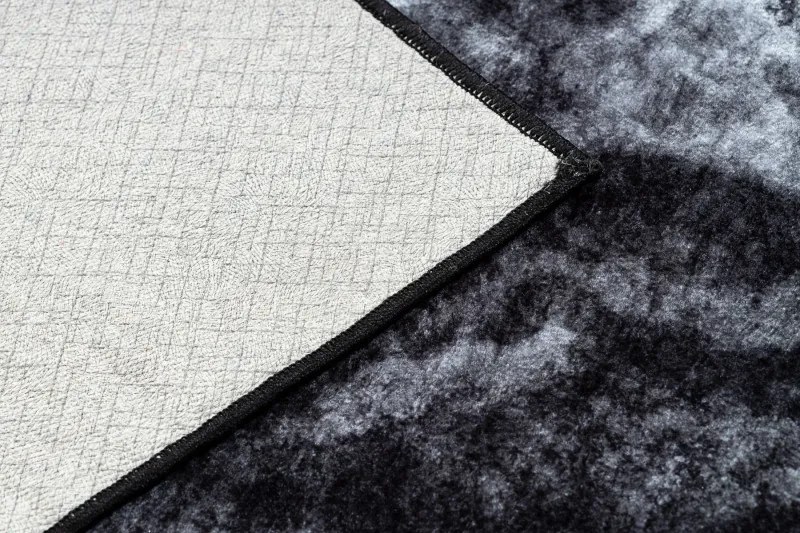 Dywany Łuszczów, Kusový koberec Miro 51278.810 Marble black/white, 120x170, čiernobiela, chodba / predsieň