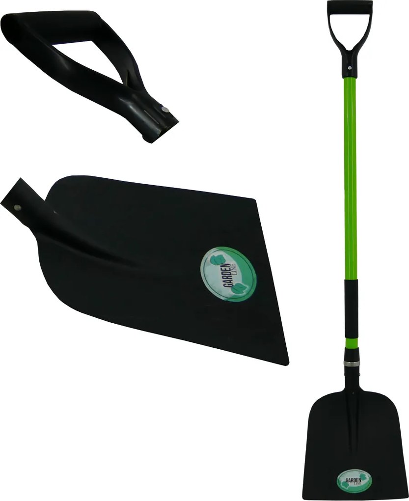 Garden Line Pieskovacie lopaty so sklenenou rúčkou 120 cm