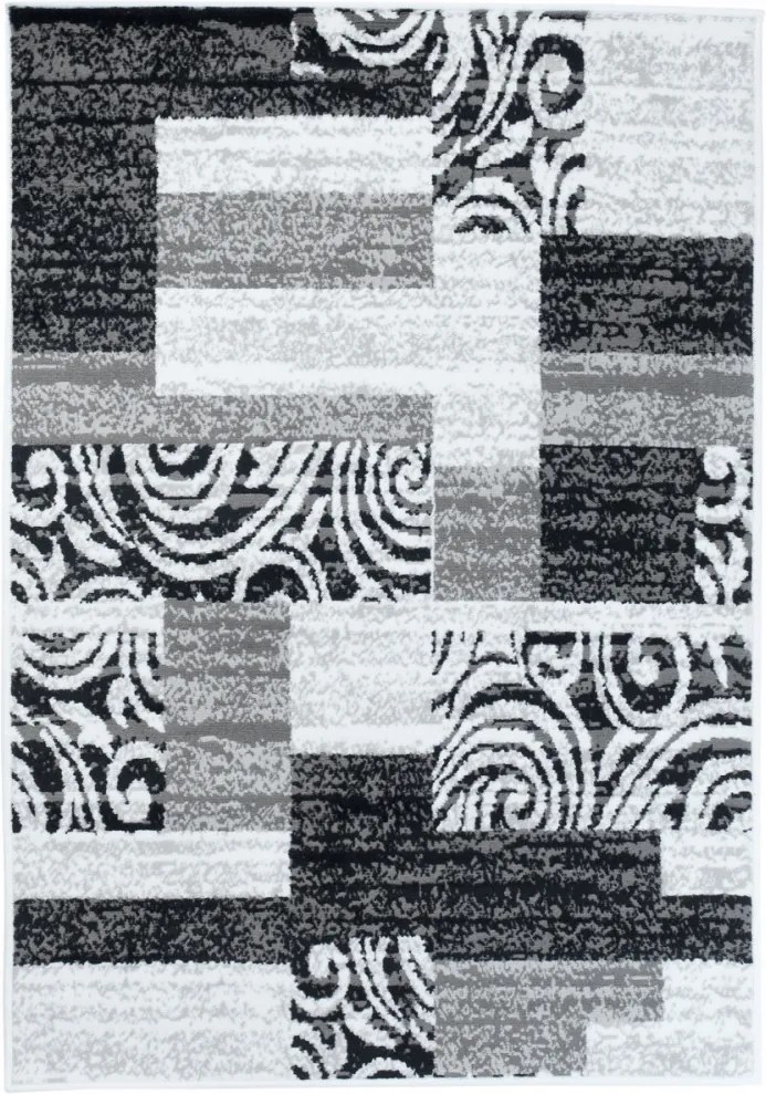 Kusový koberec PP Fire sivý, Velikosti 120x170cm
