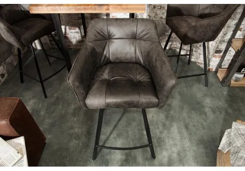 Barová stolička 39080 Loft Anti Taupe  - Komfort-nábytok