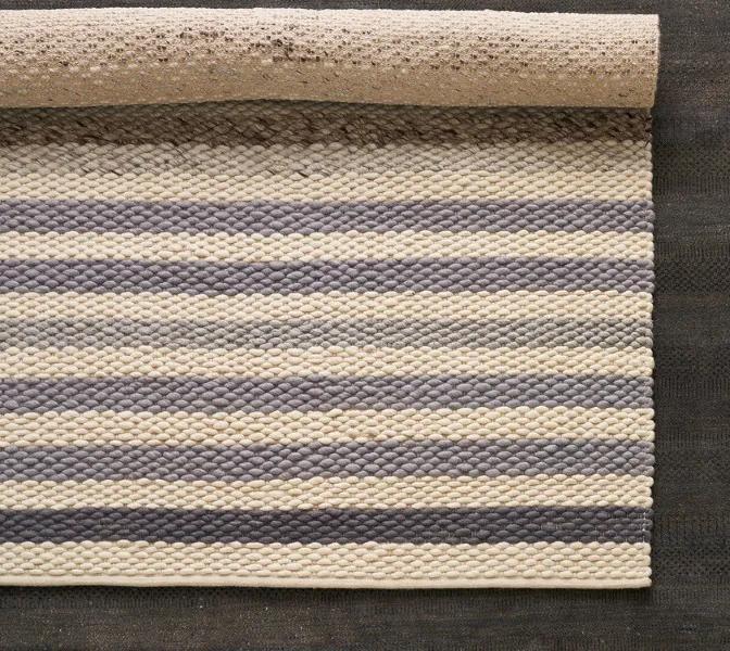 Diamond Carpets koberce Ručne viazaný kusový koberec MCK Strop DE 2263 Pastel Brown Mix - 160x230 cm
