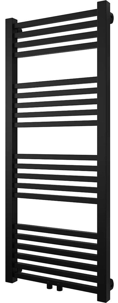 Cerano Franko, vykurovacie teleso 1200x500mm, 392W, rozteč pripojenia D5/460 mm, čierna matná, CER-CER-429646