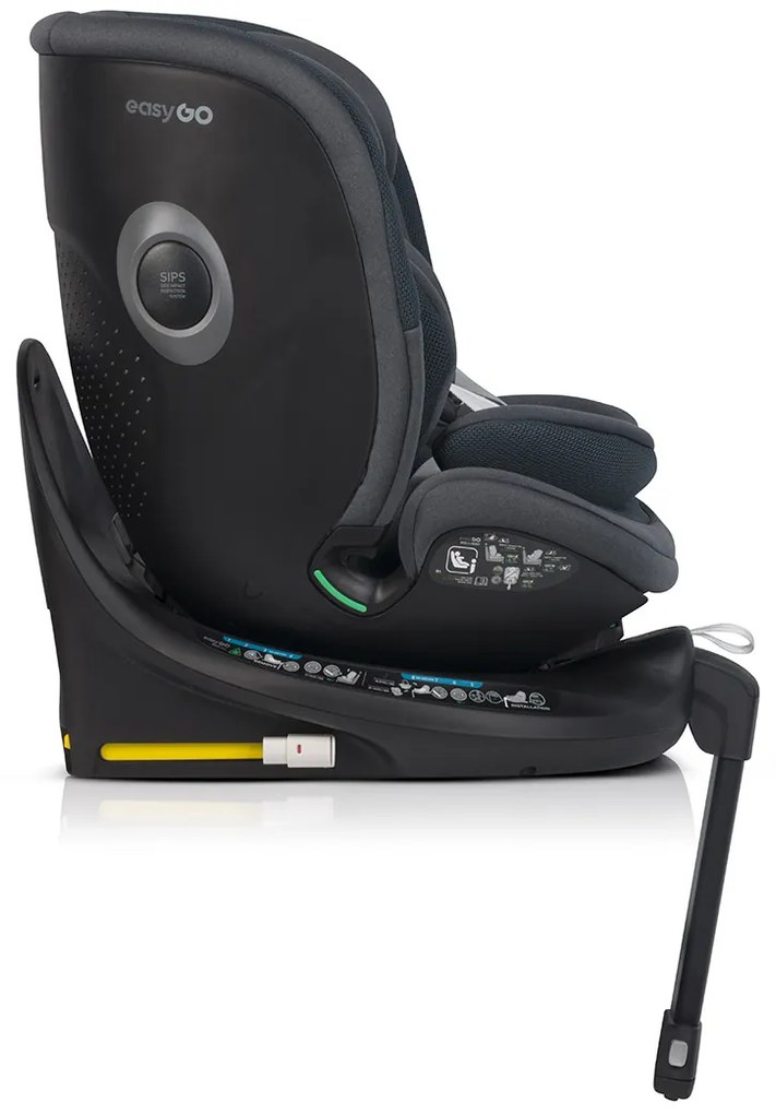 Súprava autosedačky EasyGo Buz Xtd Pro a Buz Pro Body 2 v 1 Granito