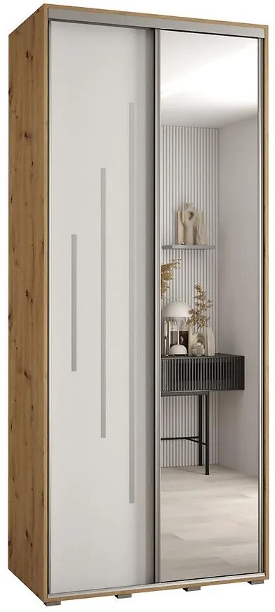 Skriňa 45 Canaris 13 110 artisan/biela/silver