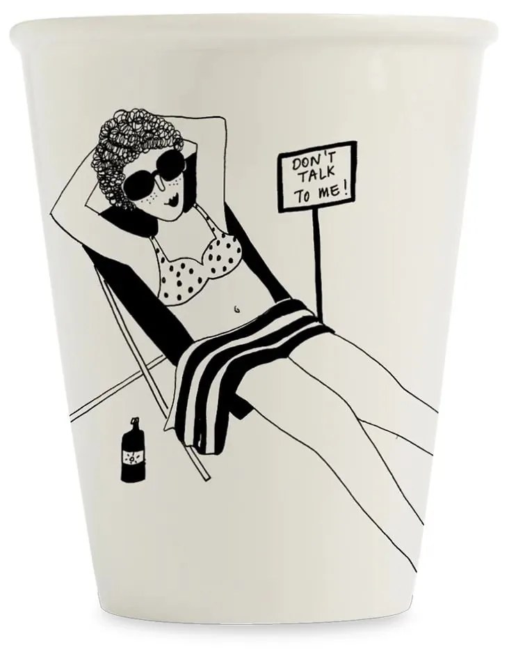 helen b Porcelánový hrnček Don't Talk To Me  220 ml