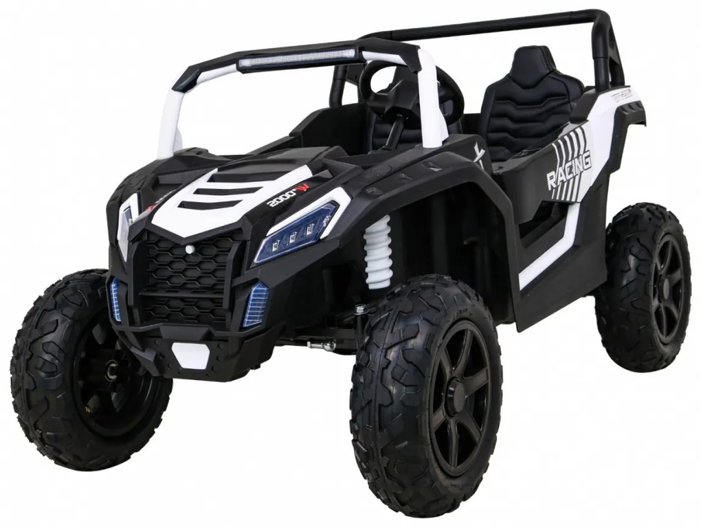 RAMIZ ELEKTRICKÉ AUTÍČKO BUGINA Elektrická bugina ATV STRONG Racing 4x4 Buggy Biela 180 W, 24V, 24V14Ah, 2023