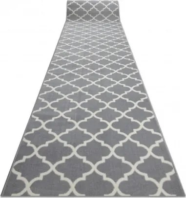 Behúň BCF MORAD Trelis koniczyna marokánska sivý / krém - Výpredaj