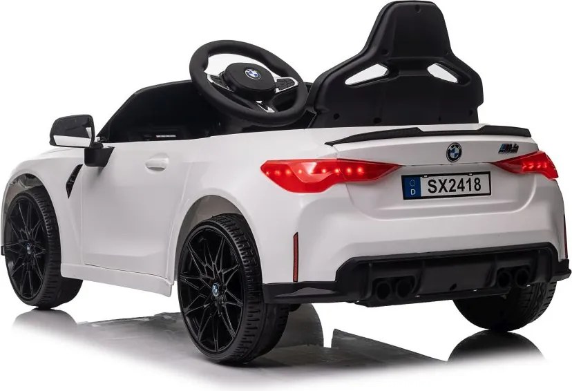 LEAN CARS BMW M4 biela batéria