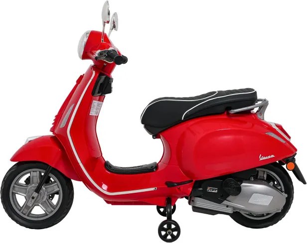 Elektrický skúter Vespa ROMA červený