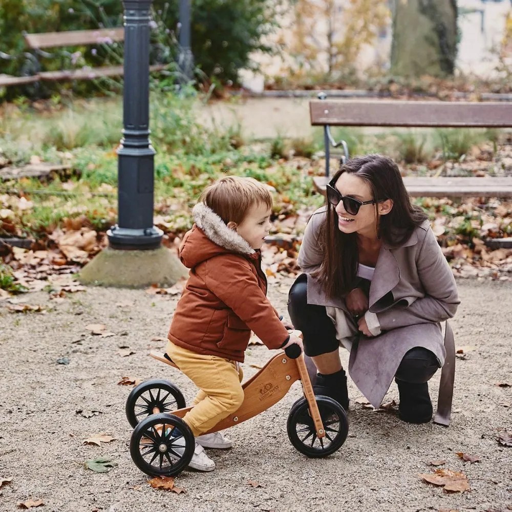 Drevené balančné odrážadlo Tiny Tot 2v1 drevená