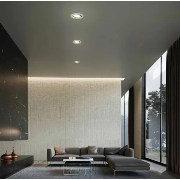 Briloner 7221-032 - SADA 3x LED Kúpeľňové svietidlo 1xGU10/3W/230V matný chróm