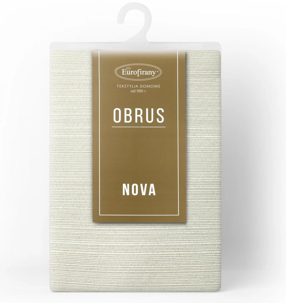 OBRUS GLAMO 140X180 CM BÉŽOVÁ