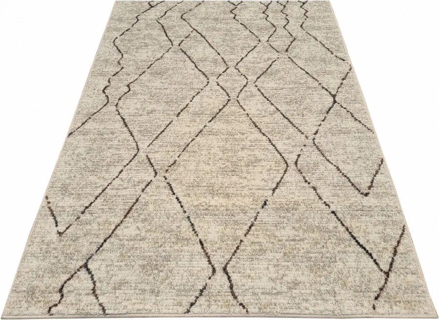 DC Koberec Safir 328 béžová sivá Rozmer: 140×190 cm
