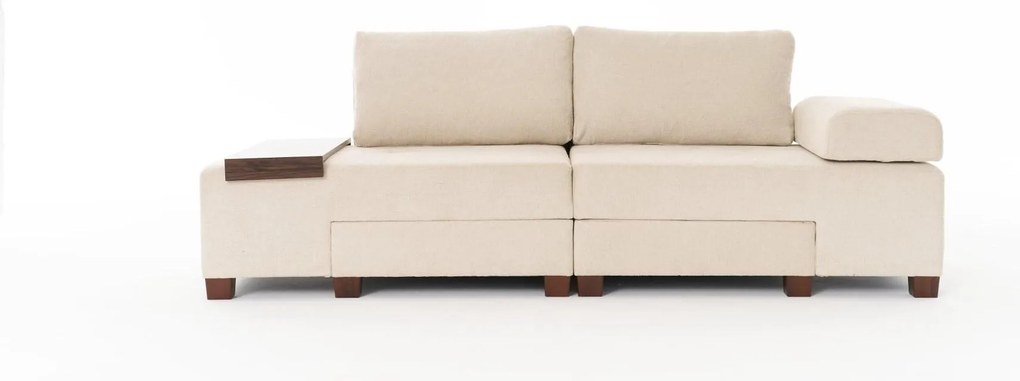 Rozkladacia pohovka Perenilla C (krémová orech)