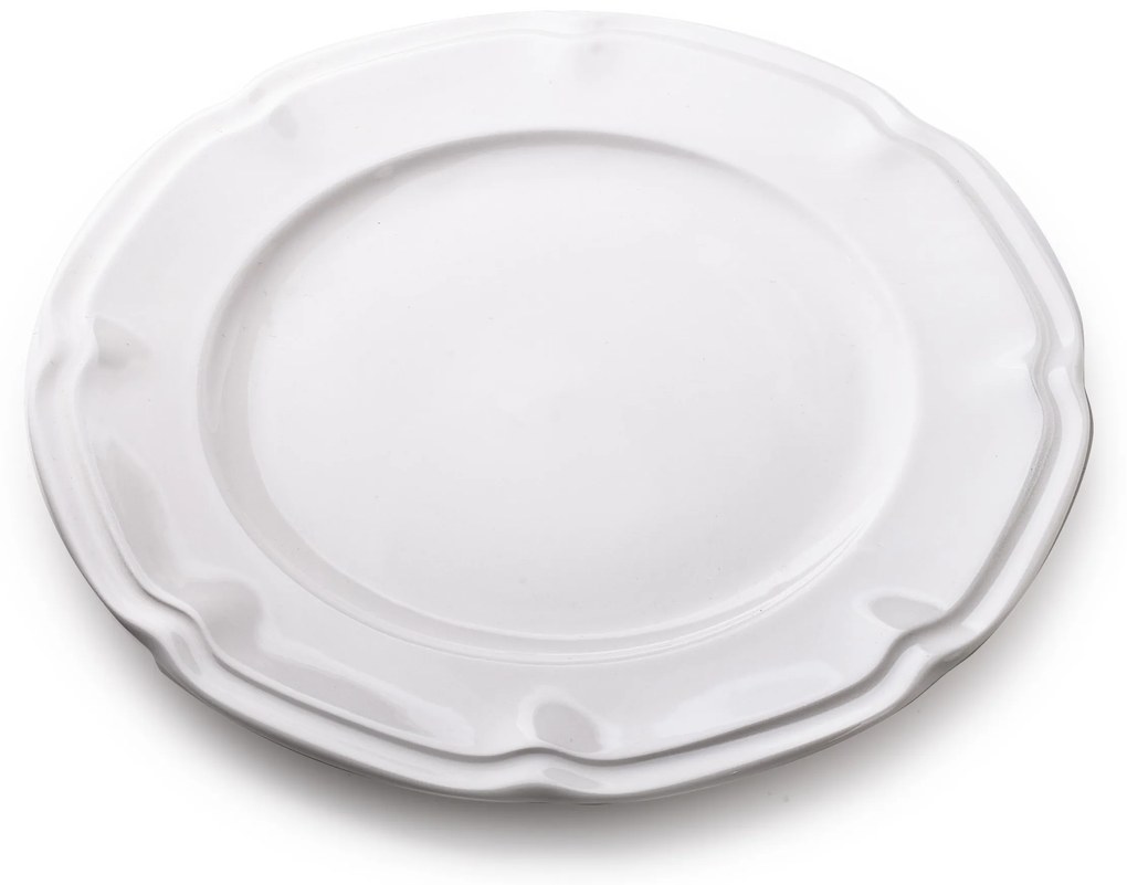 Porcelánový jídelní talíř Hella 26,6 cm bílý