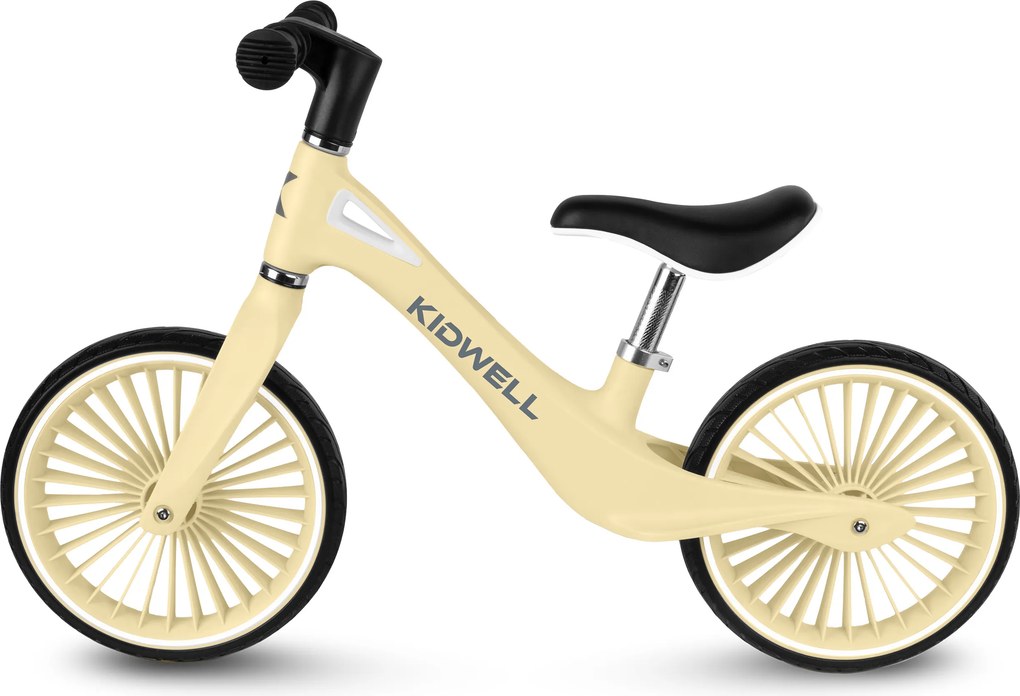 Kidwell NIX odrážadlo pre deti - ľahké balančné bicyklo s nylonovým rámom a PU kolesami