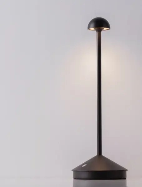 Vonkajšia stolová lampa Lumo čierna