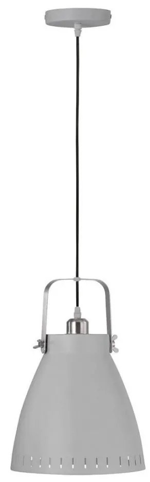 Leuchten Direkt 11059-15 - Luster na lanku EVA 1xE27/60W/230V pr. 21,5 cm šedá