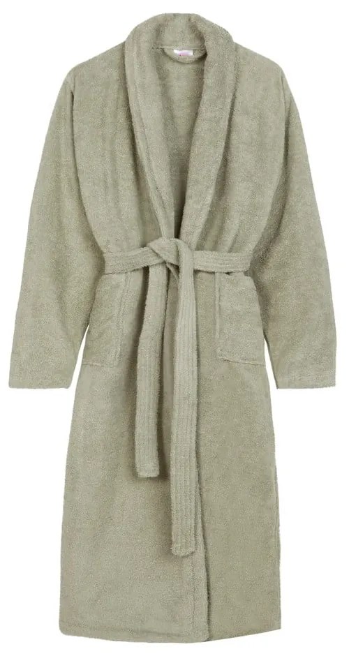 Zelený bavlnený župan veľkosť XL/XXL Terry – HIP
