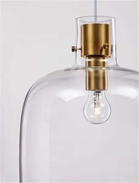 Luster na lanku Cinzia 30 Číra