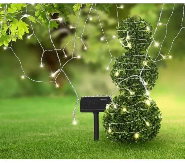 Globo 33700-120 - LED Solárna reťaz 20 m 120xLED/2,4V IP44