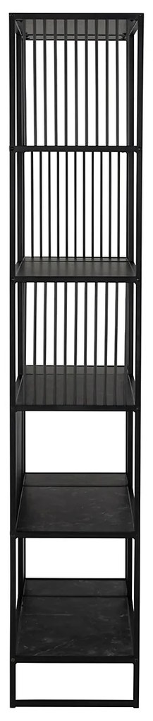 Knižnica Strington 85 cm čierna