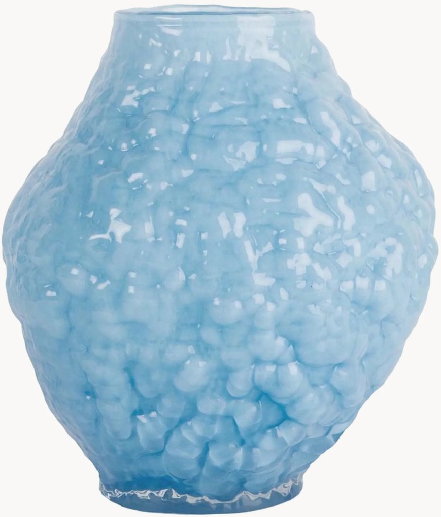 Ručne fúkaná sklenená váza Corallo, V 21 cm