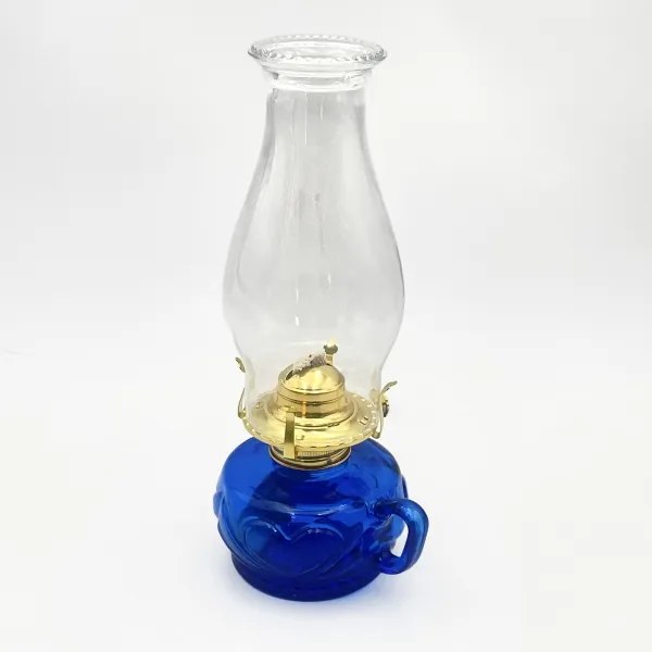 Brilagi - petrolejová lampa MERLIN modrá