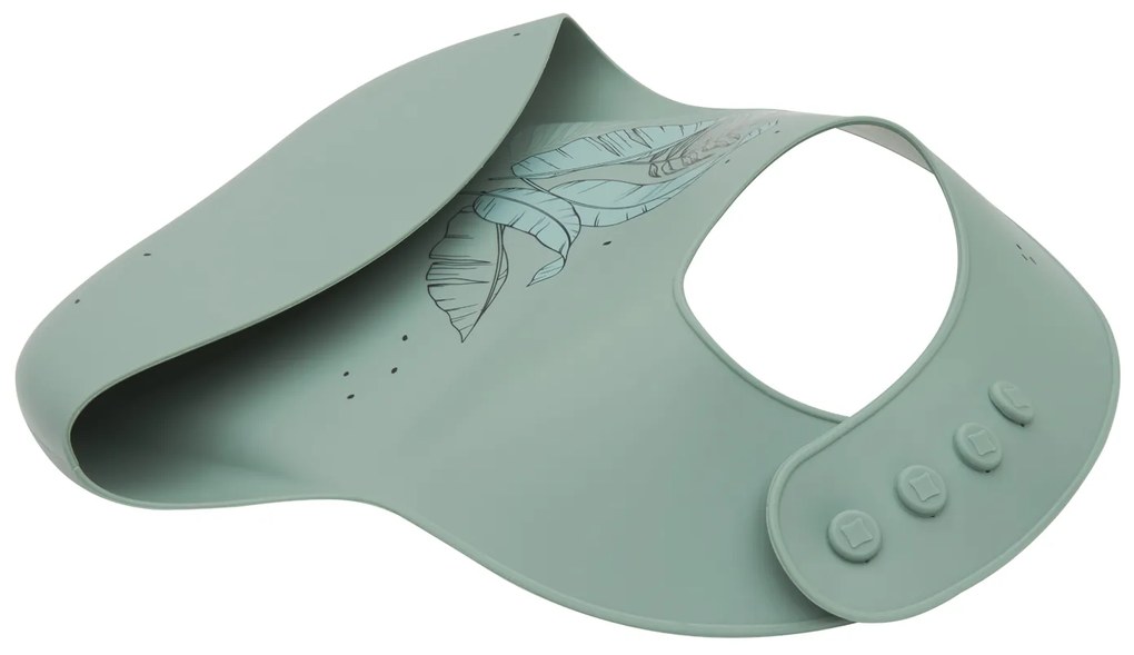 Podbradník s vreckom Platinum Silicone Flora Sage
