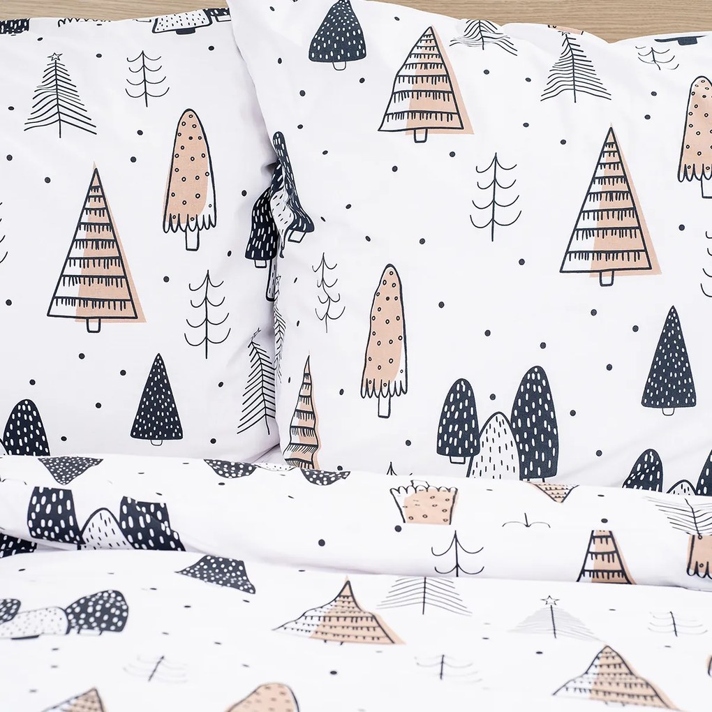 4Home Bavlnené obliečky Frugal Winterland, 220 x 200 cm, 2 ks 70 x 90 cm