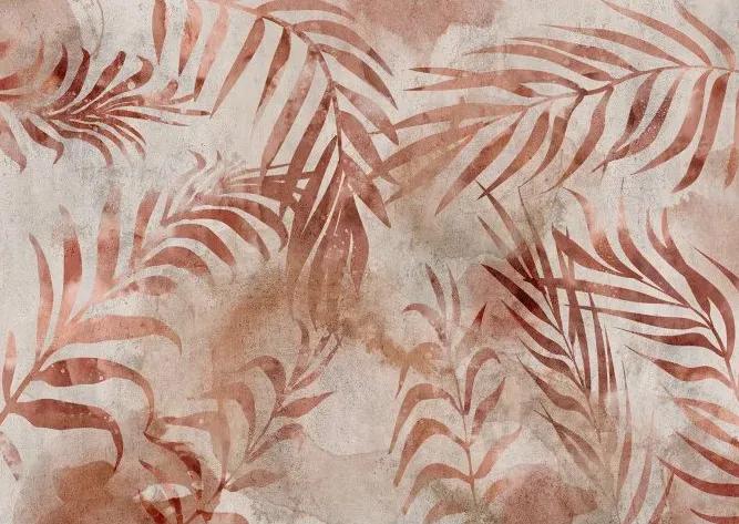 Manufakturer -  Tapeta Pink leaves