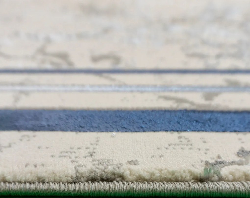 Koberec Allianz 6309 NAVY – námornícka modrá, obdĺžnikový Rozmer: 60x100 cm