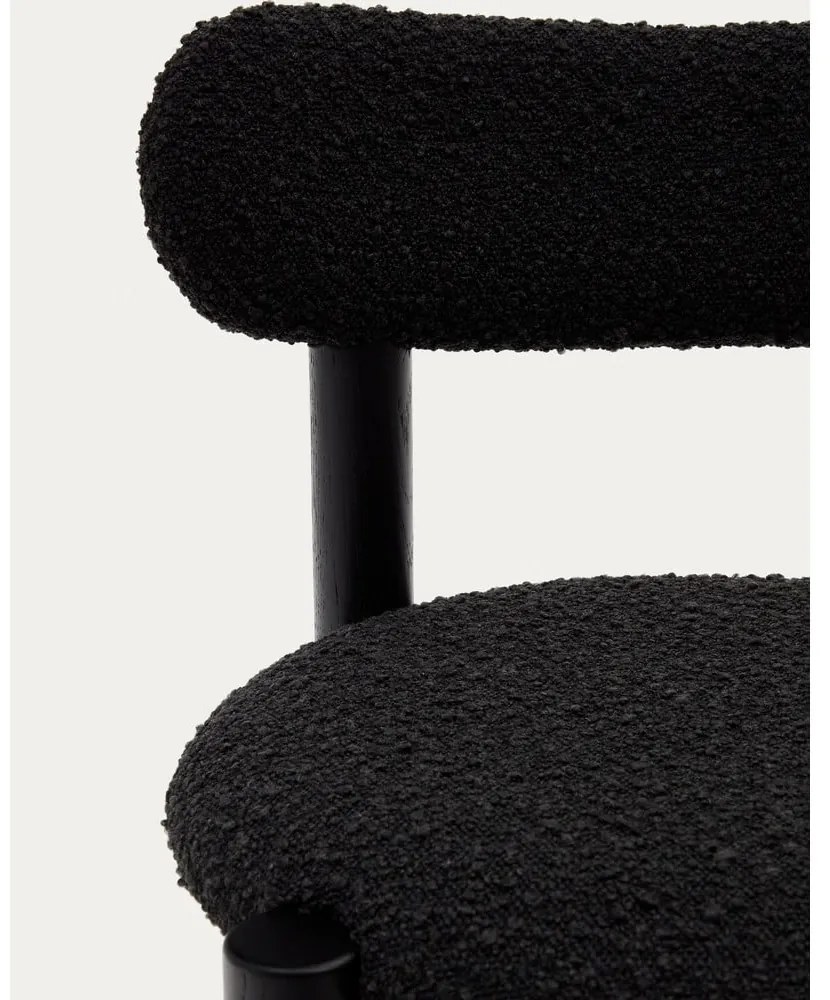 Čierne jedálenské stoličky v súprave 2 ks Nebai – Kave Home